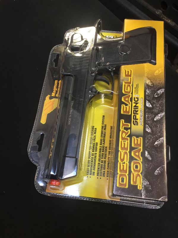 Photo 1 of DESERT EAGLE .50 AE LICENSED SPRING AIRSOFT PISTOL HAND GUN w/ 6mm BB Magnum
