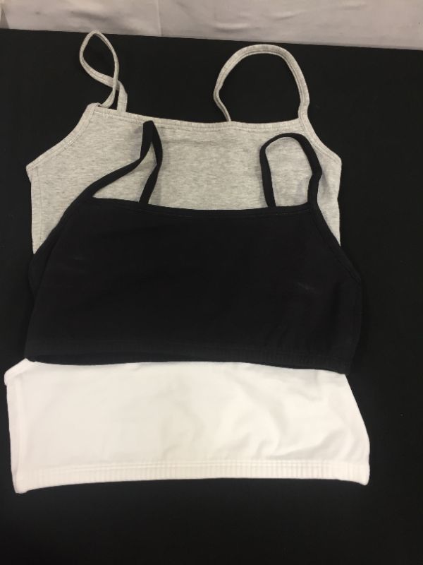 Photo 2 of 3 Pieces Spaghetti Strap Tank Camisole Top Crop Tank Top for Sports Yoga Sleeping Size 36 