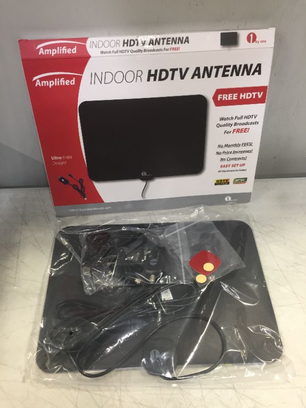 Photo 1 of 1byone Amplified Indoor HDTV Antenna