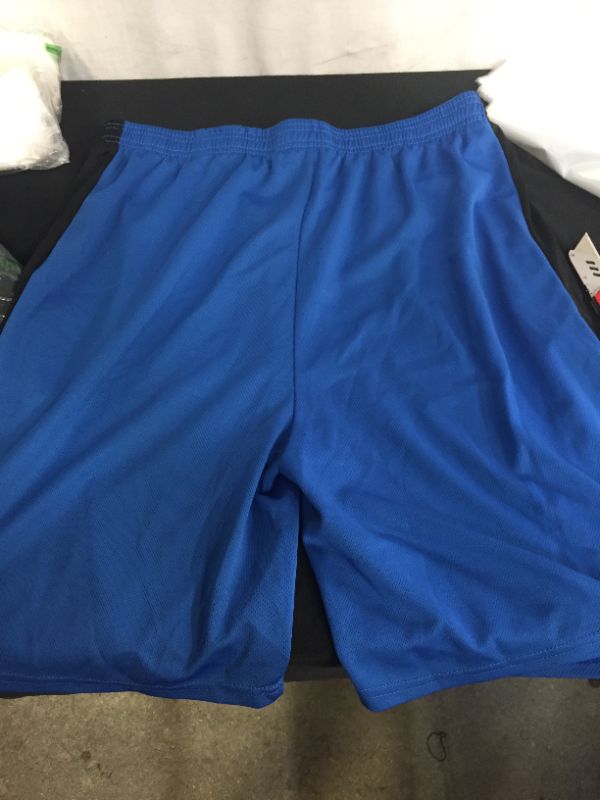 Photo 1 of 2XL GYM SHORTS FOR MEN OR WOMEN BLUE 