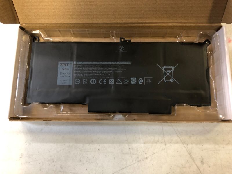 Photo 2 of ZTHY 60Wh F3YGT Laptop Battery 