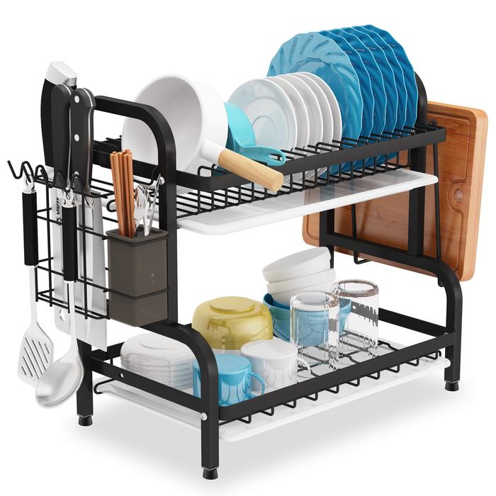 Photo 1 of 1Easylife Dish Drying Rack, 2-Tier