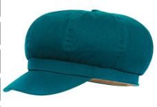 Photo 1 of Newsboy Hats Fiddler Cap Lightweight Gatsby Hat Summer Cool Cotton 8 Panel Trendy Cabbie Visor Beret Hats for Women Girls
m