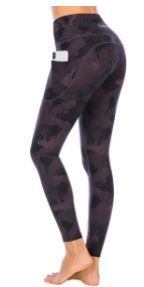 Photo 1 of Lianshp Womens Leggings with Pockets Camo Leggings for Women High Waist Tummy Control Athletic Workout Running Pants
s