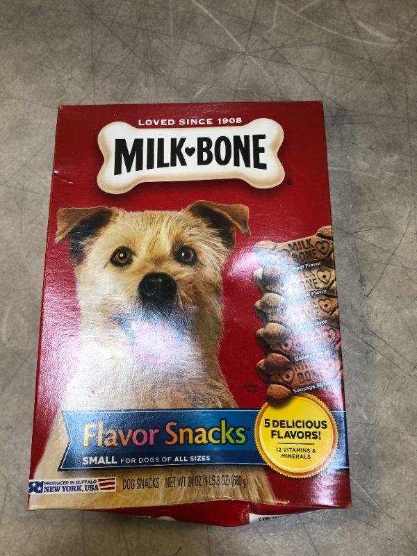 Photo 1 of Milk-Bone  24 Oz Small & Medium Dog Size Dog Biscuits EXP 2022
