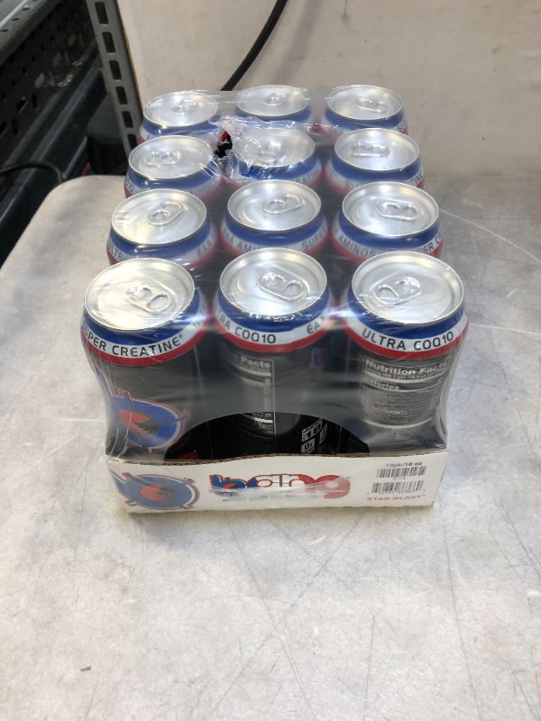 Photo 1 of 12 PACK OF RED WHITE AND BLUE BANG DRINKS 