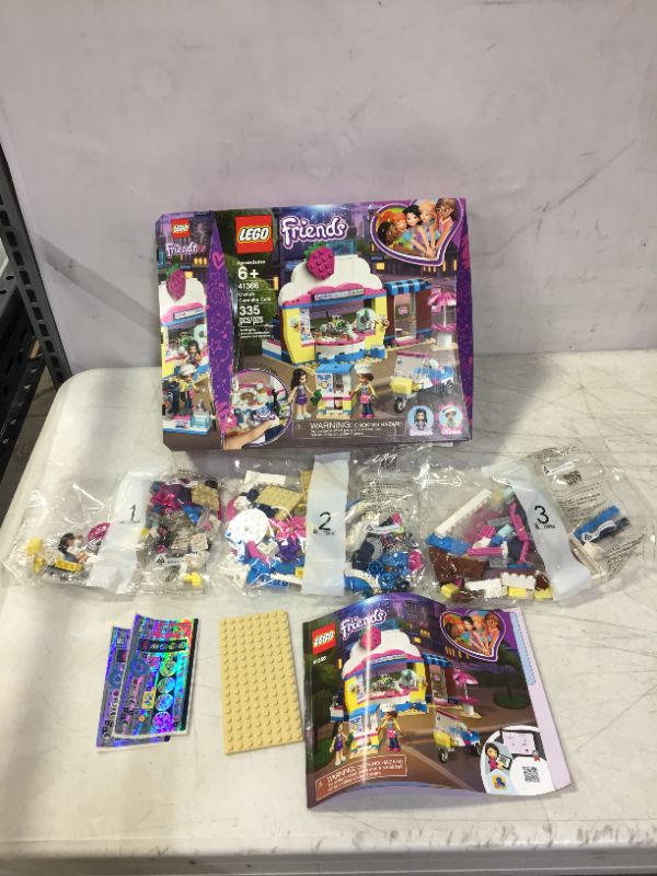 Photo 5 of LEGO Friends Olivia's Cupcake Café 41366 Building Kit (335 Pieces)
