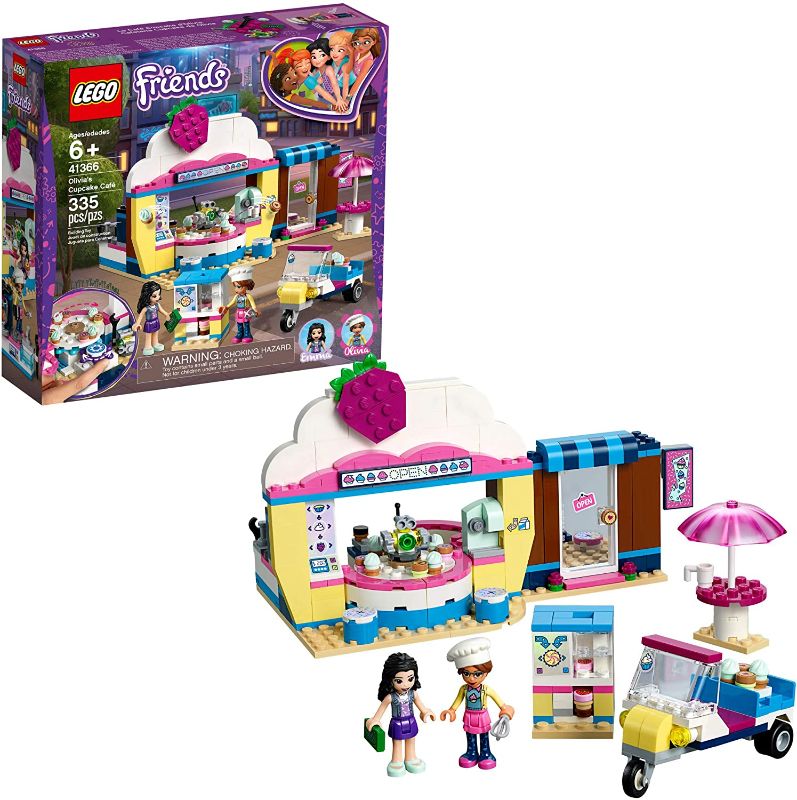 Photo 1 of LEGO Friends Olivia's Cupcake Café 41366 Building Kit (335 Pieces)
