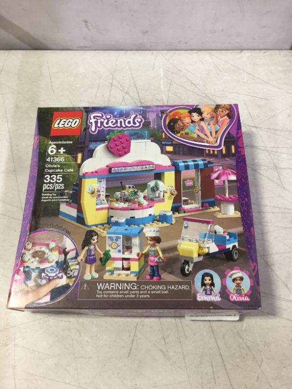 Photo 4 of LEGO Friends Olivia's Cupcake Café 41366 Building Kit (335 Pieces)
