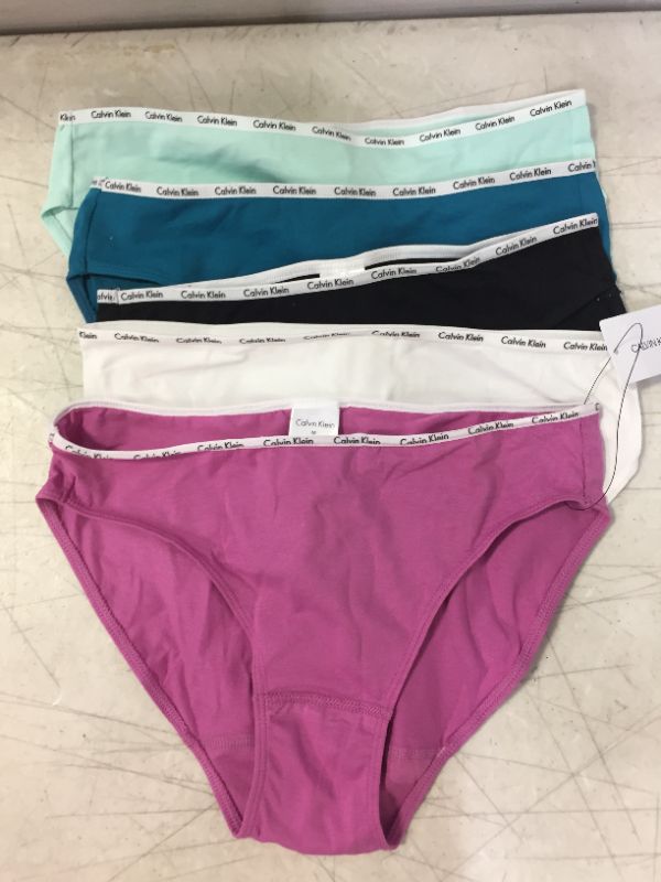 Photo 2 of Calvin Klein Women's Cotton Stretch Logo Multipack Bikini Panty MEDIUM
