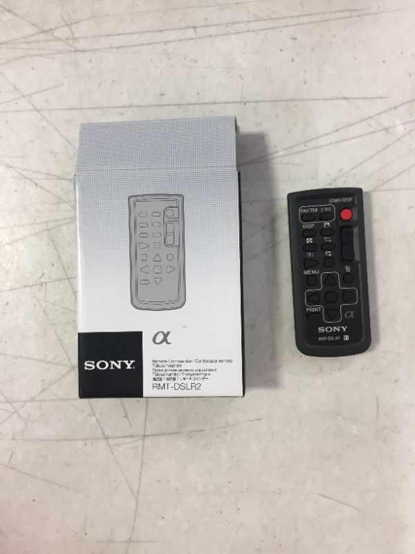 Photo 2 of Sony RMTDSLR2 Wireless Remote for Alpha & NEX, (Black)
