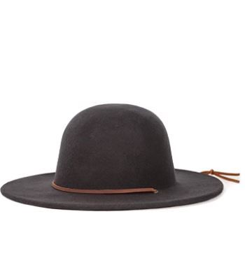 Photo 1 of Brixton Men's Tiller Wide Brim Felt Fedora Hat Large