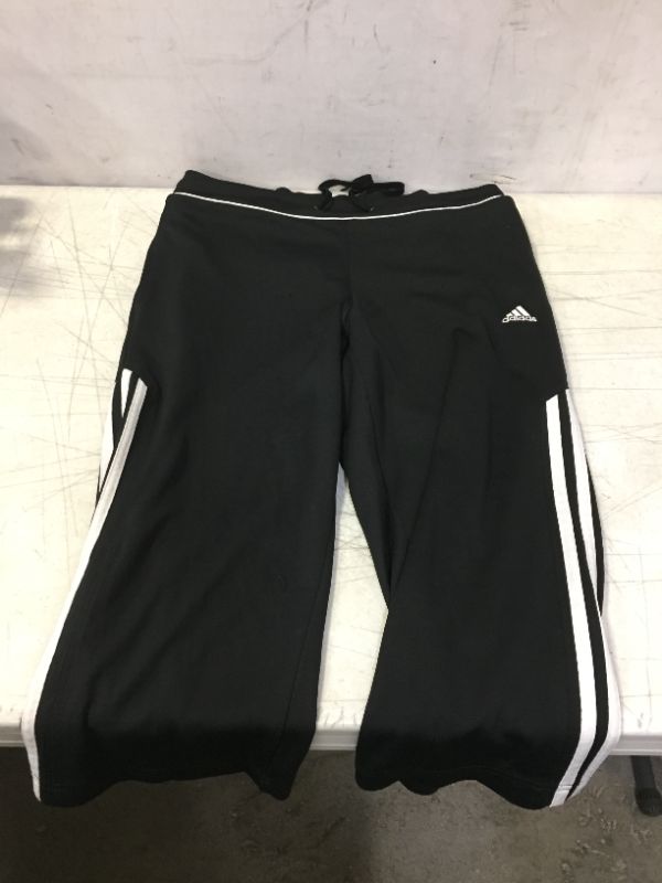 Photo 1 of Men's Adidas Bottoms Small, Black with Stripes