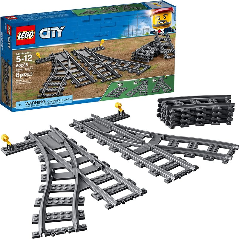 Photo 1 of LEGO City Switch Tracks 60238 Building Kit (8 Pieces)
