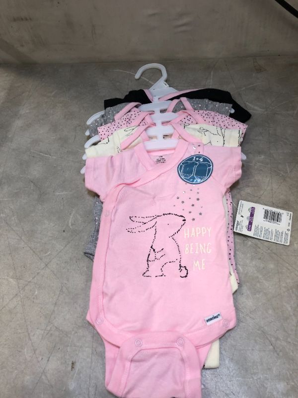 Photo 1 of Gerber baby-girls 5-pack Variety Onesies Bodysuits
