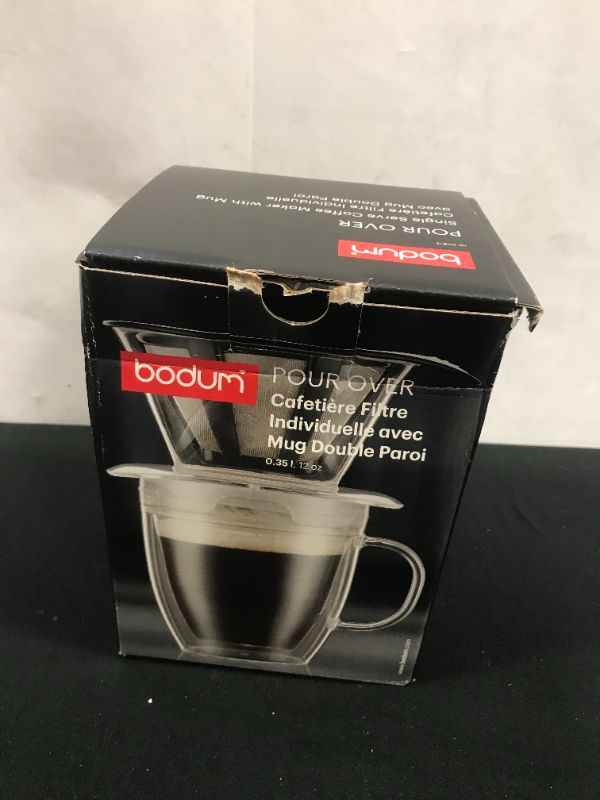 Photo 1 of Bodum 15oz Pour Over Coffee Maker Single-Serve - Clear
