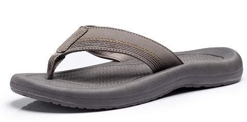 Photo 1 of KRABOR Mens Flip Flops, Comfort Arch Support Sport Thong Sandals for Outdoor Size 10.5-11