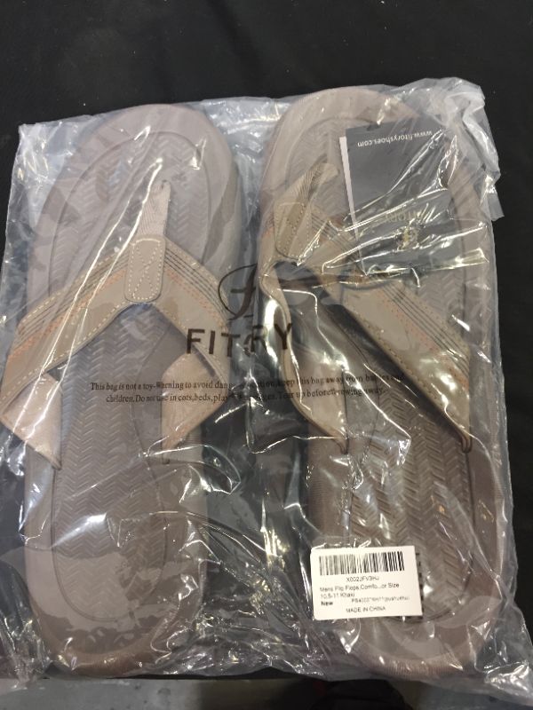 Photo 2 of KRABOR Mens Flip Flops, Comfort Arch Support Sport Thong Sandals for Outdoor Size 10.5-11