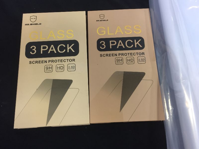 Photo 2 of 3-PACK]- Mr.Shield Designed For LG Stylo 5 Plus/LG Stylo 5 / LG Stylo 5X [Tempered Glass] Screen Protector [Japan Glass With 9H Hardness] with Lifetime Replacement  2, 3 PACKS= 6 SHIELDS TOTAL
