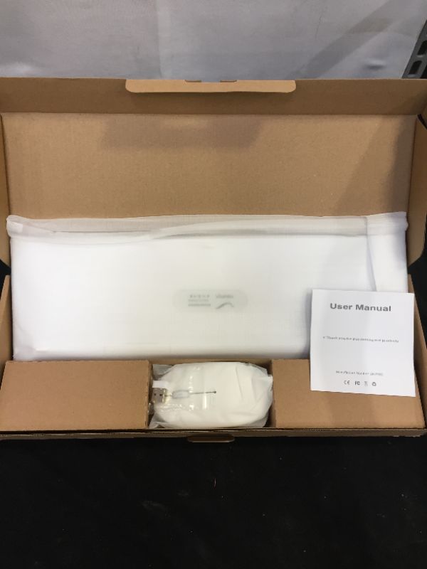 Photo 1 of Wireless Keyboard and Mouse Combo, Gamcatz Ultra Thin Full Size Keyboard with Number Pad and Rechargeable Slient Click Mouse for Mac iMac MacBook Air PC Laptop Tablet Computer Windows-Silver White
