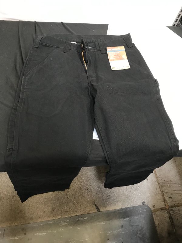 Photo 2 of Carhartt Men's SIZE 30x30 Black Cotton Straight Leg Non-Denim Bottoms
