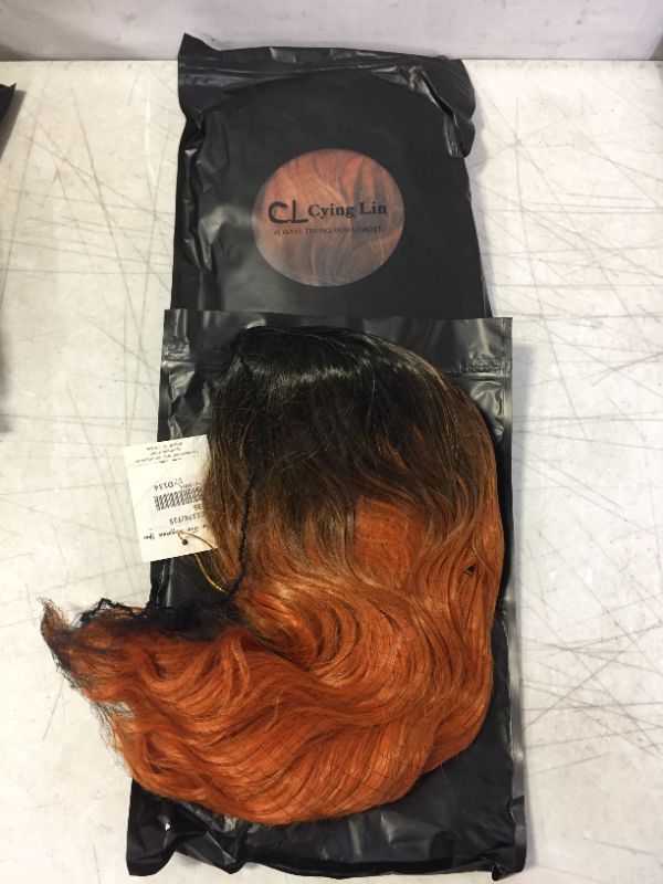 Photo 1 of 2 Pack Wigs, Orange Ombre