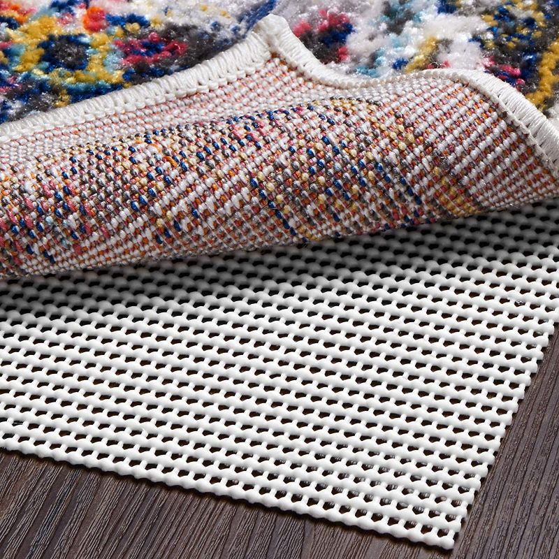 Photo 1 of 2 pk Ophanie Non-Slip Rug Pad Gripper Extra-Thick Pad Gripper for Hard Surface Floors, Keep Your Rugs Safe and in Place 2x3
