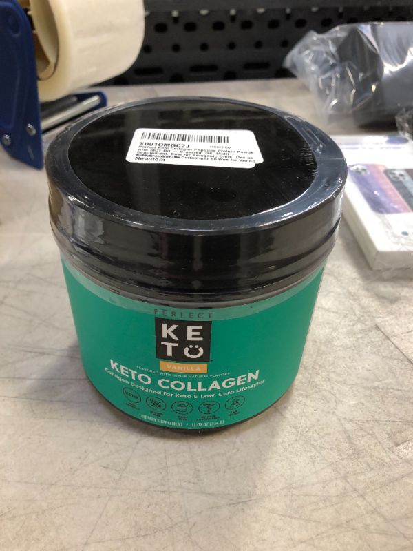 Photo 1 of  Perfect Keto Collagen Protein Powder with MCT Oil Grassfed, GF, Multi Supplemen Exp 10.22