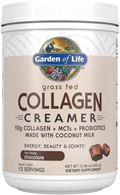 Photo 1 of grass fed collagen creamer 12 servings   12.06 oz  exp date 02-2022