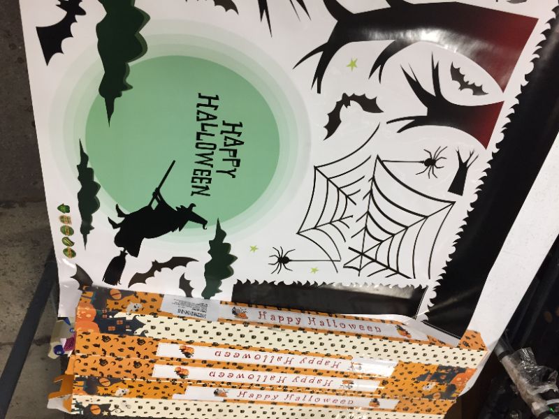 Photo 2 of HALLOWEEN WINDOW STICKWER DECALS, identical  5 PACK