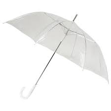 Photo 1 of 2 clear umbrellas 