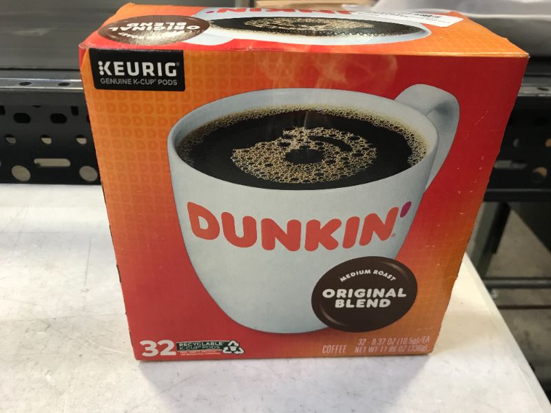 Photo 2 of 01-2022  ---Dunkin' Donuts Original Roast Medium Roast Coffee - Keurig K-Cups - 32ct