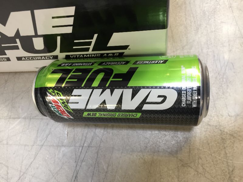 Photo 1 of 12 Cans MTN DEW GAME FUEL, Original, 16 fl oz