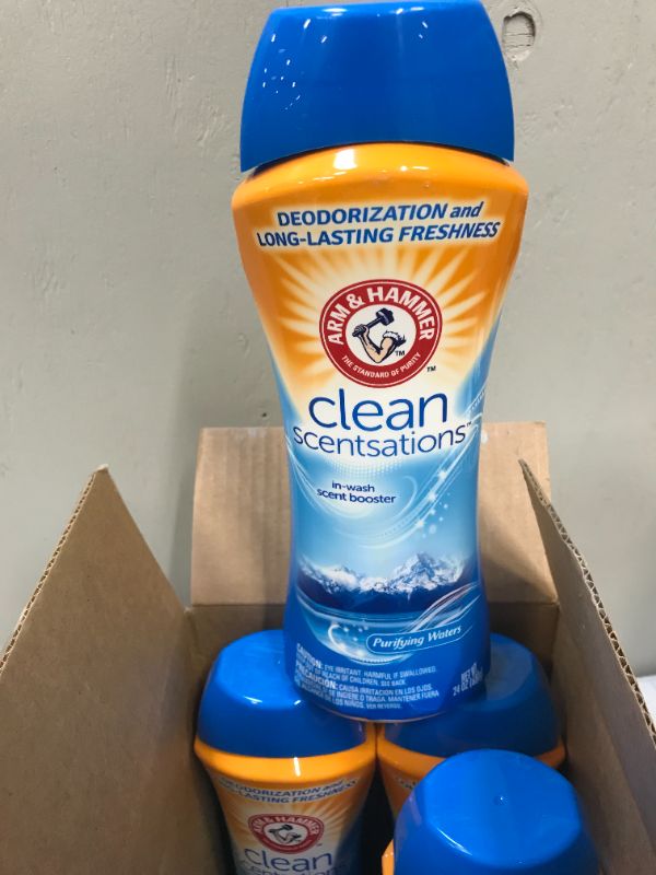 Photo 2 of Arm & Hammer In-Wash Scent Booster, Purifying Waters, 24 oz (Pack of 6)