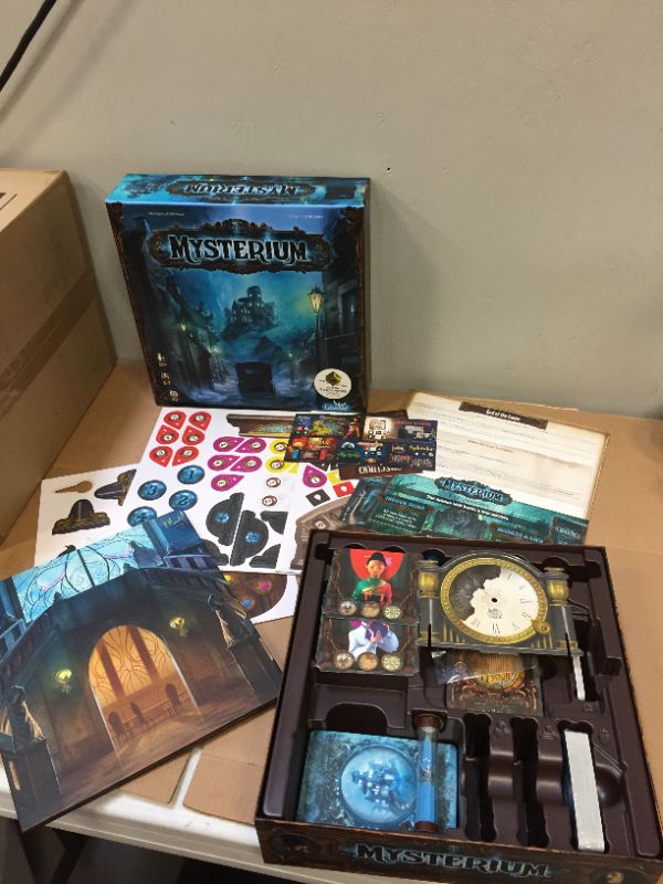 Photo 4 of Mysterium Board Game (Base Game) | Mystery Board Game | Cooperative Game for Adults and Kids | Fun for Family Game Night | Ages 10 and up | 2-7 Players | Average Playtime 45 Minutes | Made by Libellud
