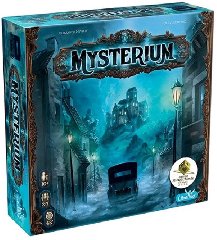 Photo 1 of Mysterium Board Game (Base Game) | Mystery Board Game | Cooperative Game for Adults and Kids | Fun for Family Game Night | Ages 10 and up | 2-7 Players | Average Playtime 45 Minutes | Made by Libellud
