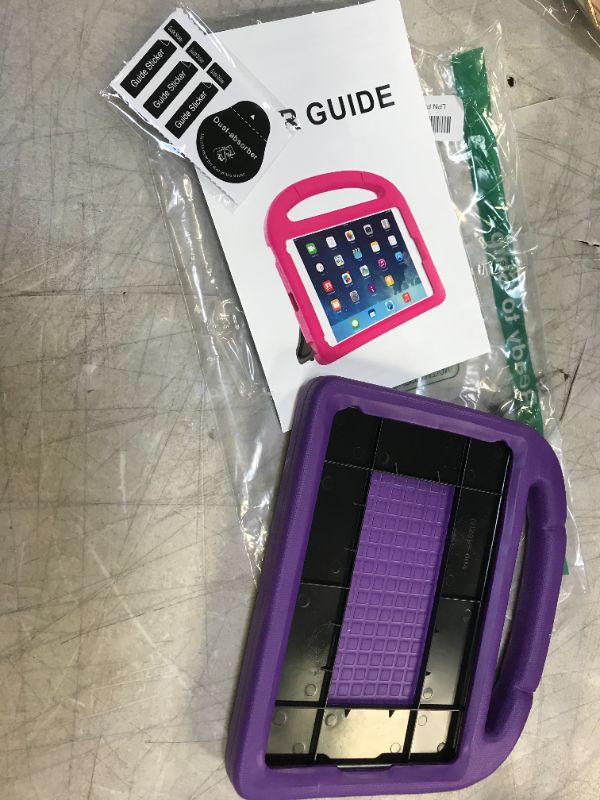 Photo 1 of kids tablet purple case