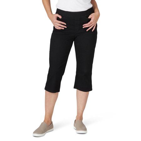 Photo 1 of Chic Women's Classic Collection Easy-Fit Elastic Waist Pull-on Capri Pant SIZE 12 
