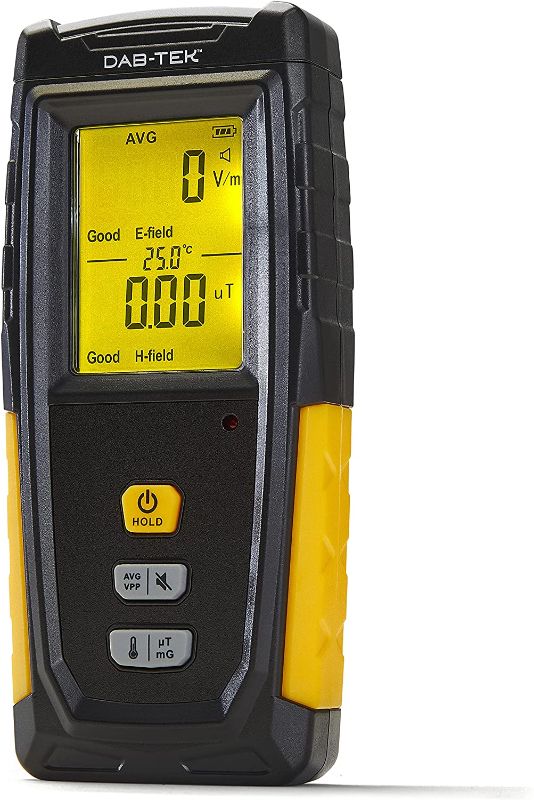 Photo 1 of 3-in-1 DAB-TEK EMF Meter - EMF Detector, Easy-to-use Radiation Detector for Detecting EMF at Home, Work & Outdoors. This Rechargeable EMF Reader Can Also be Used as a Ghost Detector
