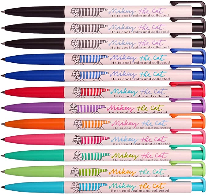 Photo 1 of 2PC LOT
Xeno 0.5mm Slim Ballpoint Pen Mikey the Cat Calm and Collected, Assorted Color 12pcs (Assorted 12p)

Ultra Invisible Double Eyelid Tapes, Medical-use Two Sides Sticky Fiber Eyelid Strips, Instant lift Eyelid Without Surgery, Perfect for Heavy Sagg