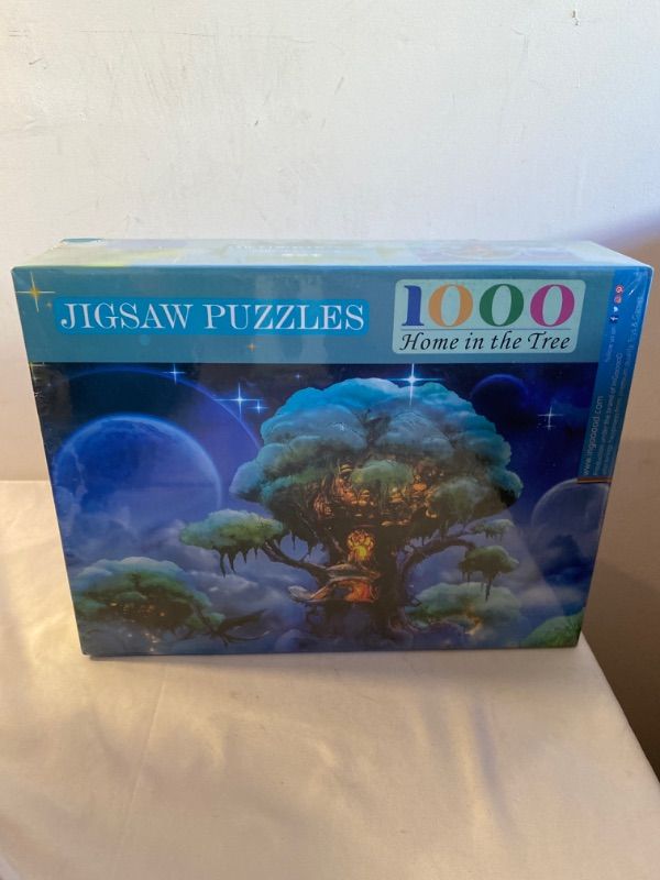 Photo 1 of Ingooood- Jigsaw Puzzles 1000 Pieces for Adult- Tranquil Series- Home in The Tree_IG-1241 Entertainment Wooden Puzzles Toys…
