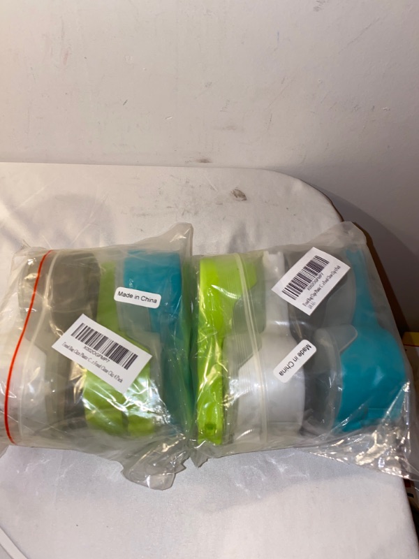 Photo 1 of 2PC LOT
Food Storage Sealing Clips with Pour Spouts,Bag Clips for Food, Kitchen Chip Bag Clips, Plastic Cap Sealer Clips, Great for Kitchen Food Storage and Organization, 2 COUNT