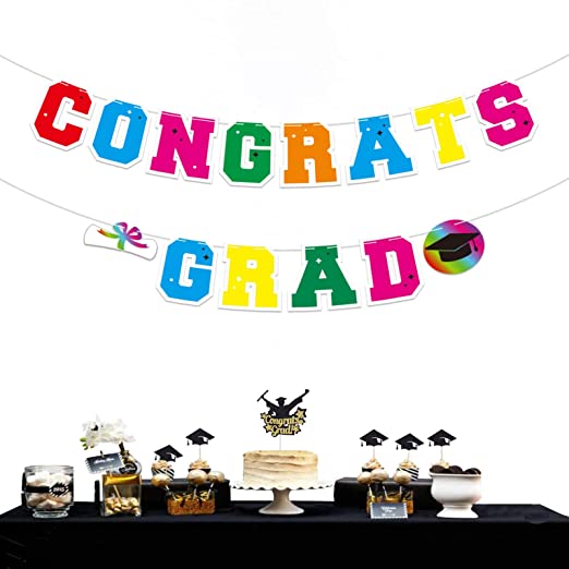 Photo 1 of 2PC LOT
Dazonge Graduation Letter Banner 2021, Colorful Congrats Grad banner for Graduation Decorations, Graduation Party Supplies for Any Grades

Hair Detangler Brush for Afro America/African Hair Textured 3a to 4c Kinky Wavy/Curly/Coily/Wet/Dry/Oil/Thic