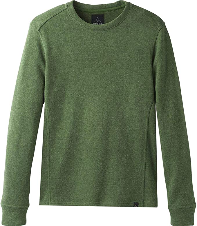 Photo 1 of prAna Mens Norcross Ls Crew, SIZE XXL, GREEN