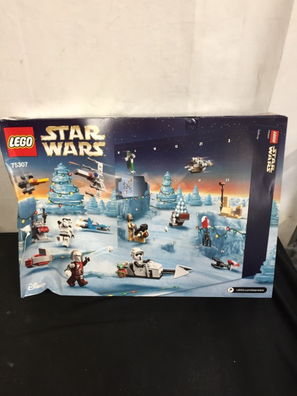 Photo 2 of LEGO Star Wars Advent Calendar 75307 Awesome Toy Building Kit for Kids with 7 Popular Characters and 17 Mini Builds; New 2021 (335 Pieces)
