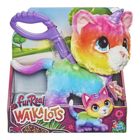 Photo 1 of Furreal Walkalots Big Wags Interactive Unicorn Cat Pet, Sounds and Motions, Ages 4 and up Multi
