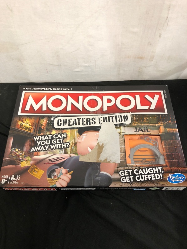 Photo 2 of Monopoly Cheaters Edition Board Game

