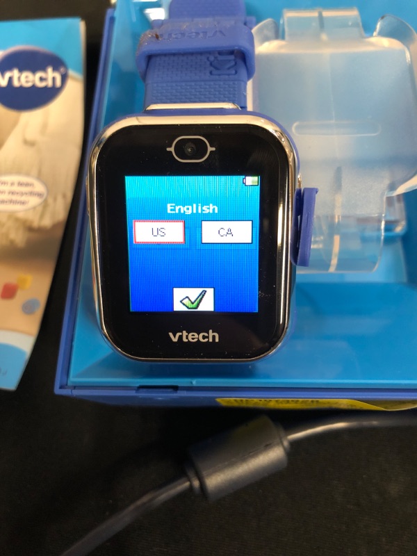 Photo 2 of VTech KidiZoom Smartwatch DX2 (Frustration Free Packaging), Blue
