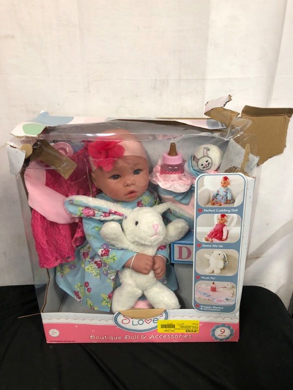 Photo 2 of My Sweet Love 18? Doll and Accessories Set with Plush Bunny – 2 years and up
