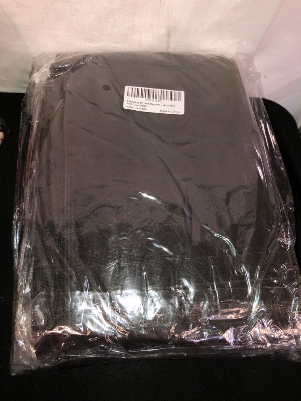 Photo 2 of ATHLERIA 40" Suit Bag with 4" Gusseted Garment Bags for Closet Storage Large Size Hanging Clothes Cover 6 Packs for Coats, Sweaters, Shirts, Winter Outer,Jacket,Dress dust Cover Bags
